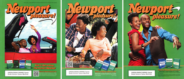 Newport ads african-american